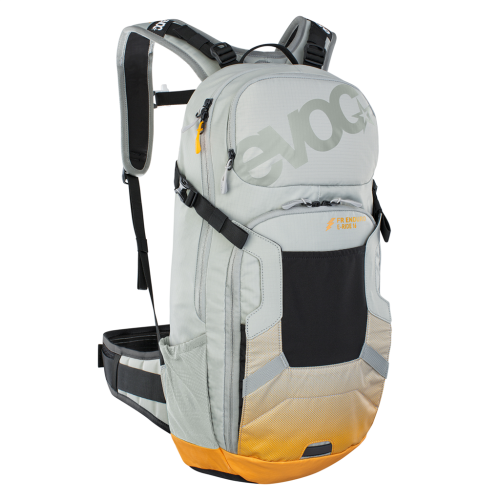 evoc, Evoc FR Enduro E-Ride 16L Protektoren-Rucksack mehrfarbig /  stone/bright orange, Grösse: M/L