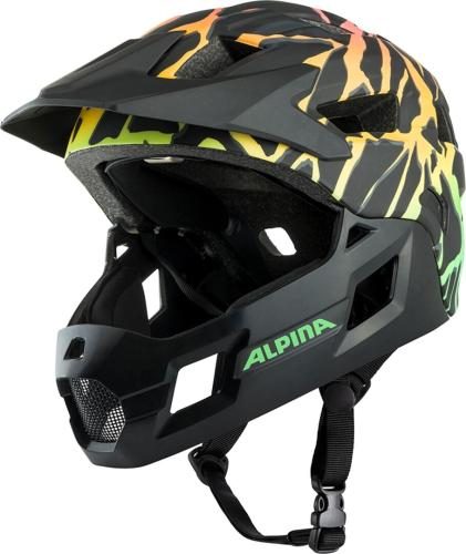 Alpina, ALPINA Kinder Fullface MTB-Helm Rupi schwarz