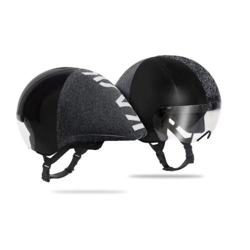 Kask Velohelm Mistral - Black, Anthracite