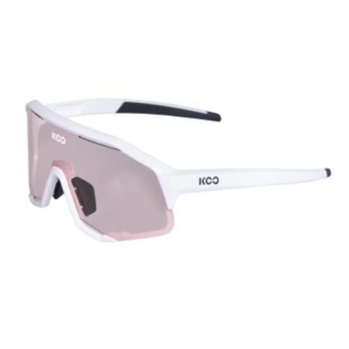 KOO Demos Sportbrille Cycling - white photochromic