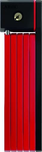 Abus Faltschloss uGrip Bordo 5700/80 mit Halter SH 5700/80 - rot