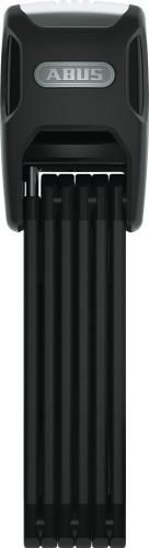 Abus Faltschloss Bordo Alarm 6000KA/90 mit Halter SH 6000/90 - schwarz