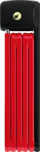 Abus, ABUS Fahrrad-Faltschloss BORDO? Lite 6055K/85 + SH Halter rot