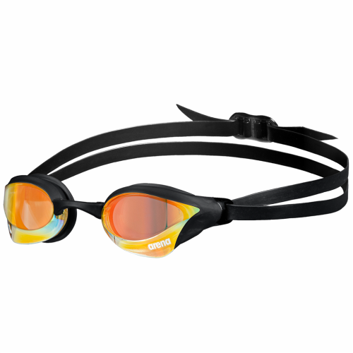 arena, Arena Cobra Core Swipe Mirror Schwimmbrille schwarz, Harte GläserVerspiegelte Gläser