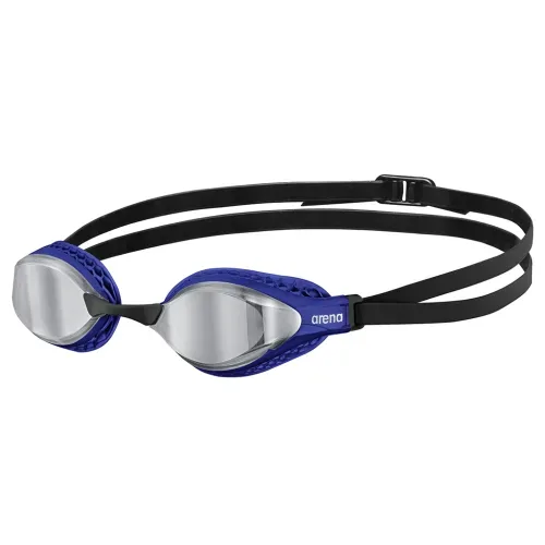 arena, Arena Air-Speed Mirror Schwimmbrille blau, Harte GläserVerspiegelte Gläser