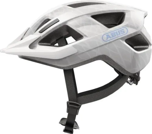 Abus, Abus Velohelm Aduro 3.0 LED - white art