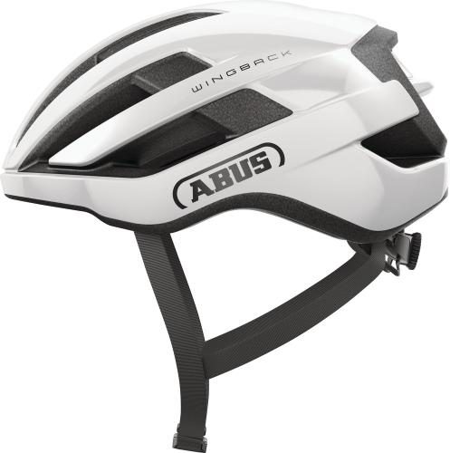 Abus Velohelm WingBack - shiny white