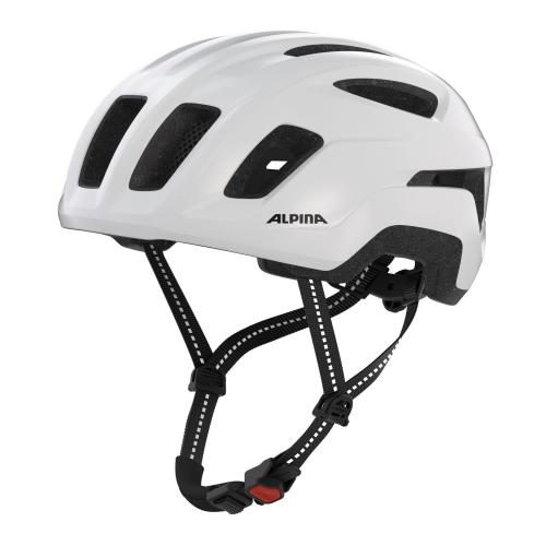 Alpina, ALPINA Fahrradhelm Paranus Urban weiss | 55-59CM