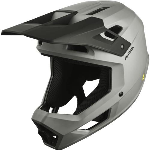 Alpina, ALPINA Fahrradhelm Fullface Pikes Mips grau | 56-59CM