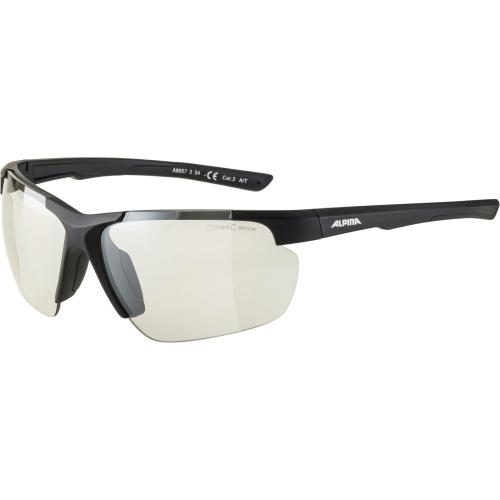 Alpina, Alpina - Sonnenbrille, DEFEY HR black matt, One Size