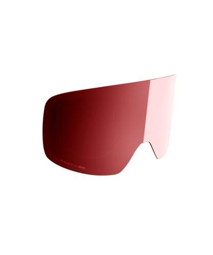 FLAXTA, Einzelstück Flaxta Ersatzlinse Solid Spare Lens - light red