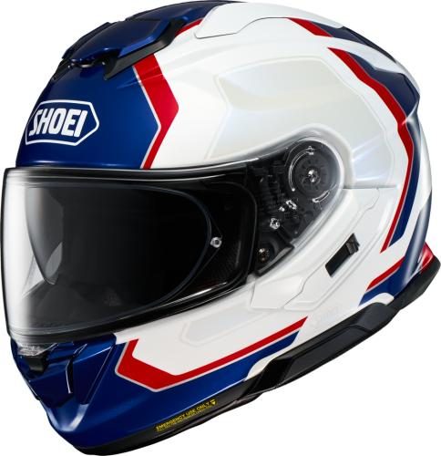 Einzelstück SHOEI Integralhelm GT-Air 3 Realm TC-10 - weiss-blau-rot