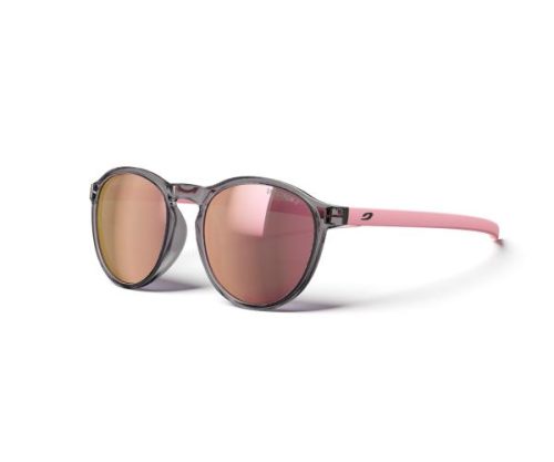 Julbo Kinder Sonnenbrille Joliet - grau durchscheinend glänzend / rosa matt, rauchgrau