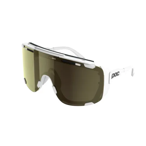POC Devour Glacial + - Hydrogen White/Clarity Universal/Sunny Gold