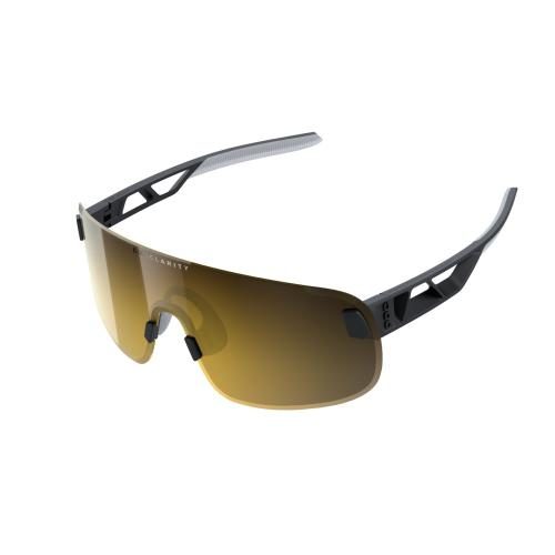 POC Elicit Sonnenbrille - Uranium Black/Clarity Road/Partly Sunny Gold