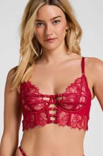 Hunkemöller Unwattierter Longline mit Bügel-BH Bea Rose