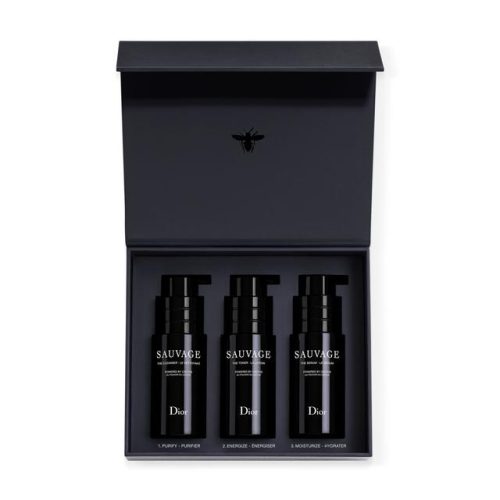 DIOR Sauvage Hautpflegeritual Set Gesichtsreinigung, Toner und Serum
