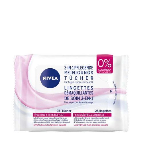 Nivea, NIVEA Visage Reinigungst&uuml;cher 6743 25 St&uuml;ck
