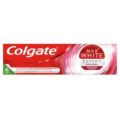 Colgate Max White Expert Original Zahnpasta gegen Langzeitverfärbungen