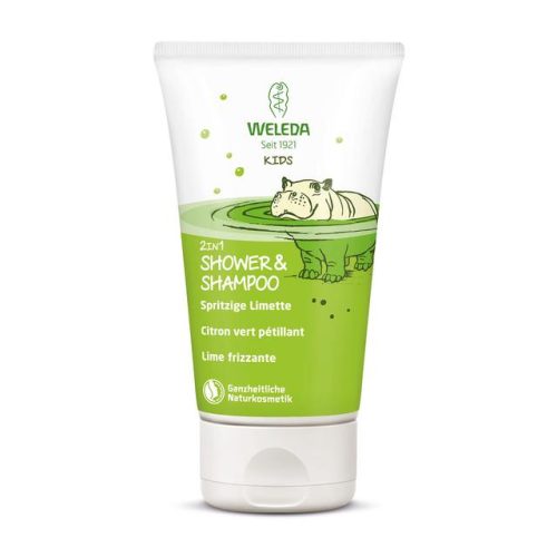 Weleda, WELEDA KIDS 2in1 Shower&Shampoo Sprit Limet 150 ml