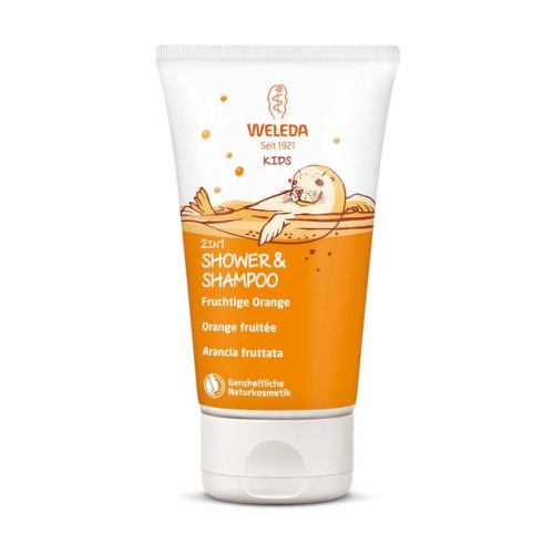 Weleda, WELEDA KIDS 2in1 Shower&Shampoo Frucht Oran 150 ml