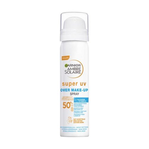 Garnier, Garnier Ambre Solaire Super UV Over Make-up Spray LSF 50+ Sonnenschutz 75 ml