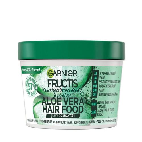 Garnier, Garnier Fructis Aloe Vera Hair Food 3in1 Maske Haarkur & -maske 400 ml