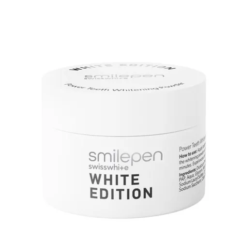 SmilePen, Smilepen White Edition 20 g Zahnbleiche Pulver – Ersatzbürste/Zahnpflege Zubehör