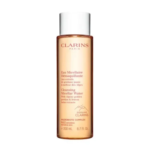 Clarins Eau Micellaire Démaquillante Aux extraits de gentiane jaune 200ml Damen