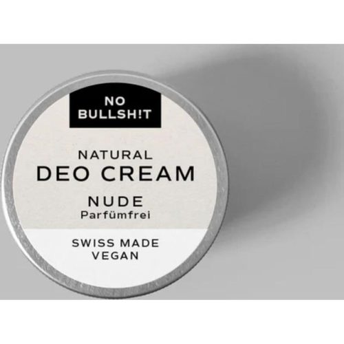 NO BULLSH!T Nude Parfümfrei Deo Cream 15ml Unisex