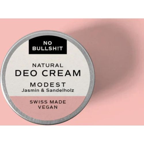 NO BULLSH!T Modest Jasmin & Orange Deo Cream 15ml Unisex