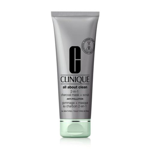 Clinique, Clinique - All About Clean Charcoal Scrub + Mask Anti-Pollution, 100  ml