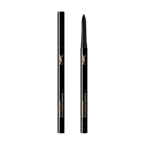Yves Saint Laurent, Yves Saint Laurent Crushliner Stylo Waterproof Eyeliner 0,35 g 1 - NOIR INTENSE