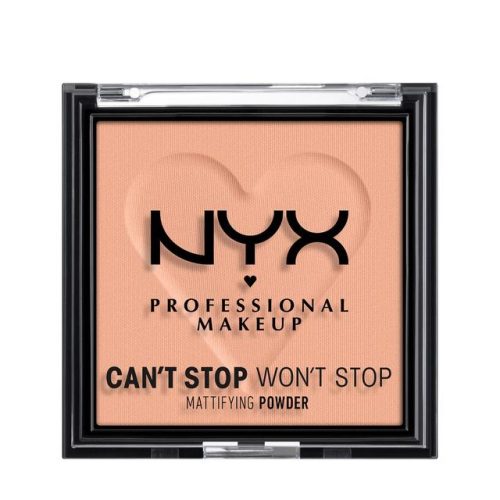 NYX-PROFESSIONAL-MAKEUP, NYX-PROFESSIONAL-MAKEUP - Can’t Stop Won’t Stop Mattifying Powder, Can't Stop Won't Stop, 6 g, Peach