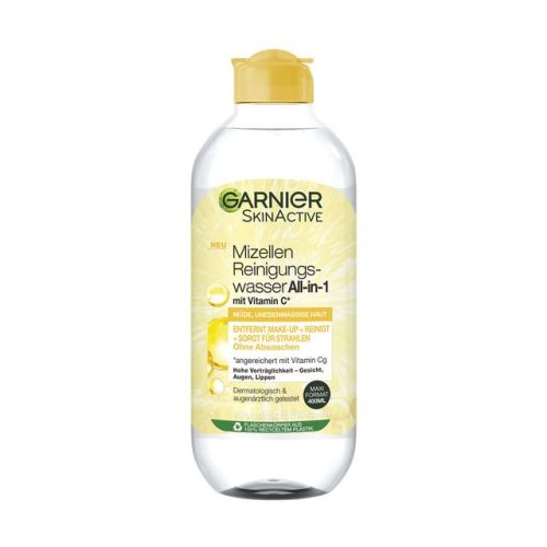 Garnier, Garnier - Mizellen Reinigungswasser All-in-1 mit Vitamin C*, Gar Mic.wat Vitc B400ml Ger, 400 ml