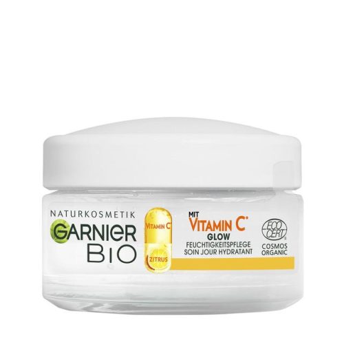 Garnier, Garnier Bio Glow Feuchtigkeitspflege mit Vitamin C Tagescreme 50 ml