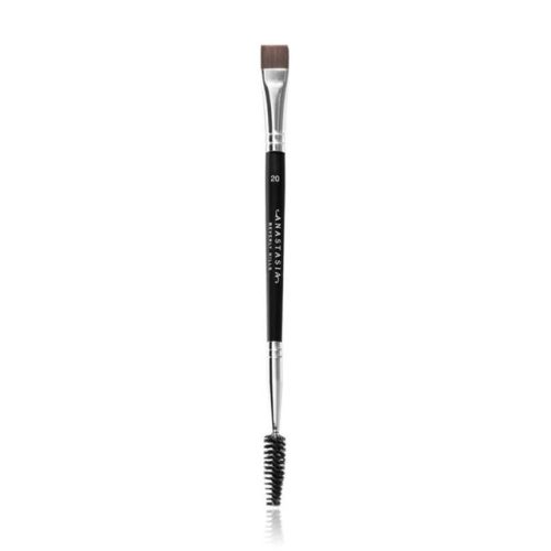 Anastasia Beverly Hills, Anastasia Beverly Hills Brush(#20)-Duo Brow/Eye Liner Straight Cut/Spooley Lidschattenpinsel 1 ct