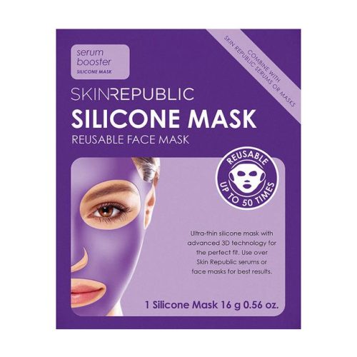 Skin republic - Wiederverwendbare Silikonmaske, Silicon, 1 Stück