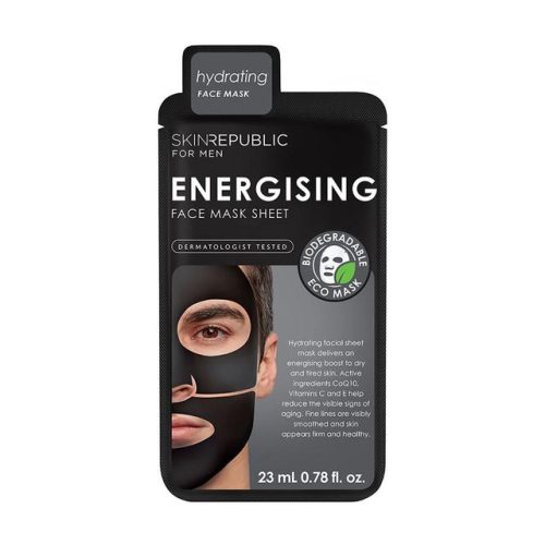 SKINREPUBLIC Men's Energising Face Mask Sheet
