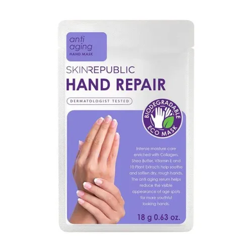 SKINREPUBLIC Hand Repair Handschuh Maske