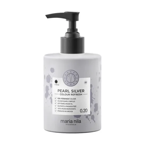 Maria Nila, Maria Nila Colour Refresh Pearl Silver 0.20 Haartönung 300 ml Weiss