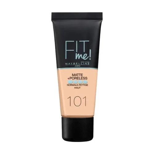 Maybelline, Maybelline NY Fit Me! Matte + Poreless Make-Up Nr. 101 True Ivory
