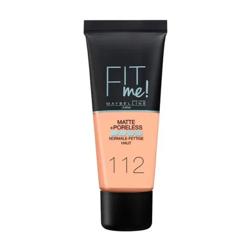 Maybelline, Maybelline NY Fit Me! Matte + Poreless Make-Up Nr. 112 Soft Beige