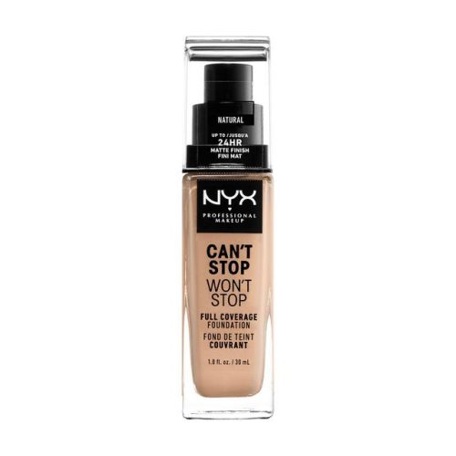 NYX-PROFESSIONAL-MAKEUP, NYX Professional Makeup Can't Stop Won't Stop Foundation, Natural
