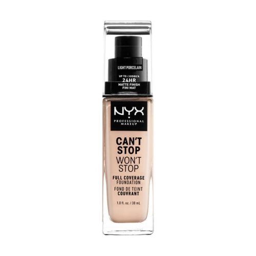 NYX-PROFESSIONAL-MAKEUP, NYX Professional Makeup Wedding Can't Stop Won't Stop 24-Hour Foundation 30 ml 02 - LIGHT PORCELAIN