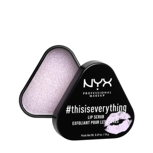 NYX-PROFESSIONAL-MAKEUP, NYX Professional Makeup This Is Everything Lip Scrub Lippenpeeling 14 g Silber