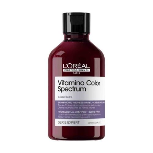 L'Oréal Professionnel, L'Oréal Professionnel - Vitamino Color Spectrum Purple Dyes Neutralizing Shampoo - Blond Hair, 300 ml