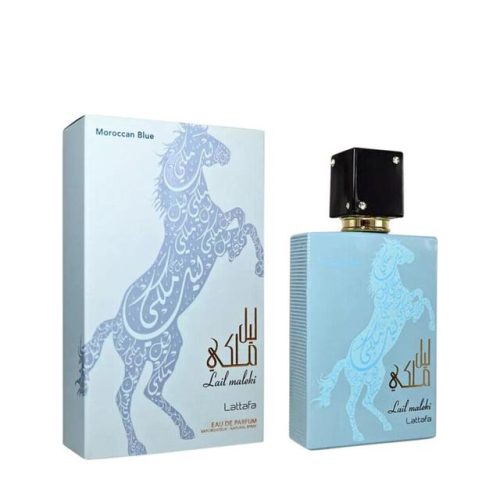 Lattafa, Lattafa Lail Maleki Morrocan Blue Eau De Parfum Spray (Unisex) 100 ml