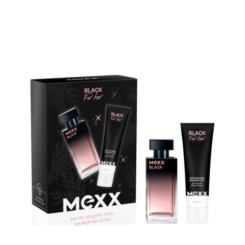 MEXX - Black For Her Eau de Toilette Geschenkset, set