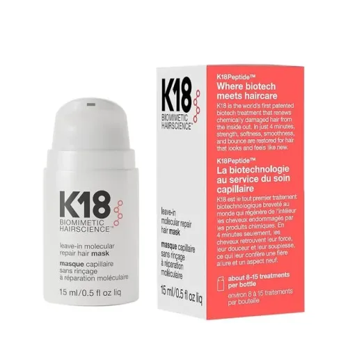 K18, K18 - Leave-in Hair Mask, 15 ml